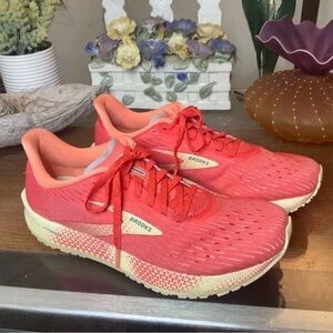 Brooks Women's Coral and Cream Athletic Shoes